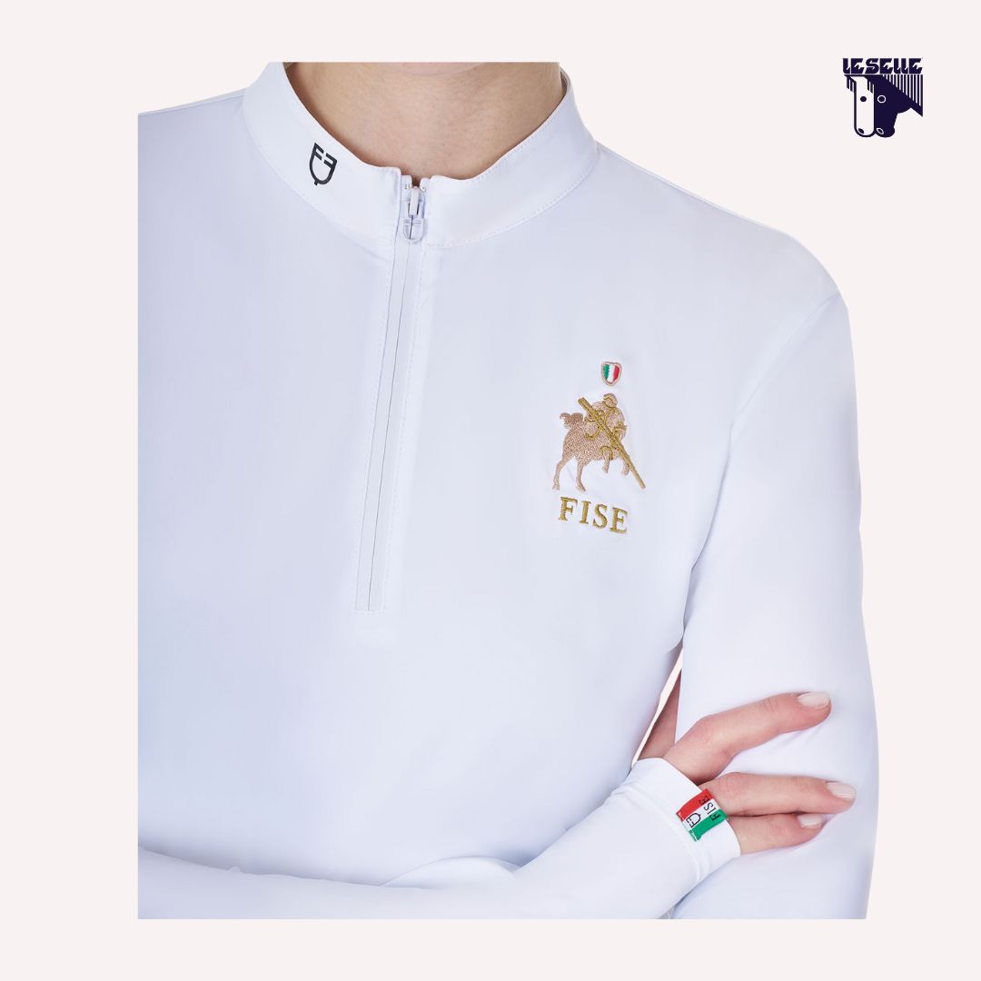 POLO CONCORSO EQUESTRO X FISE - MANICHE LUNGHE