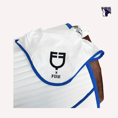 SOTTOSELLA E CUFFIETTA EQUESTRO X FISE - BIANCO