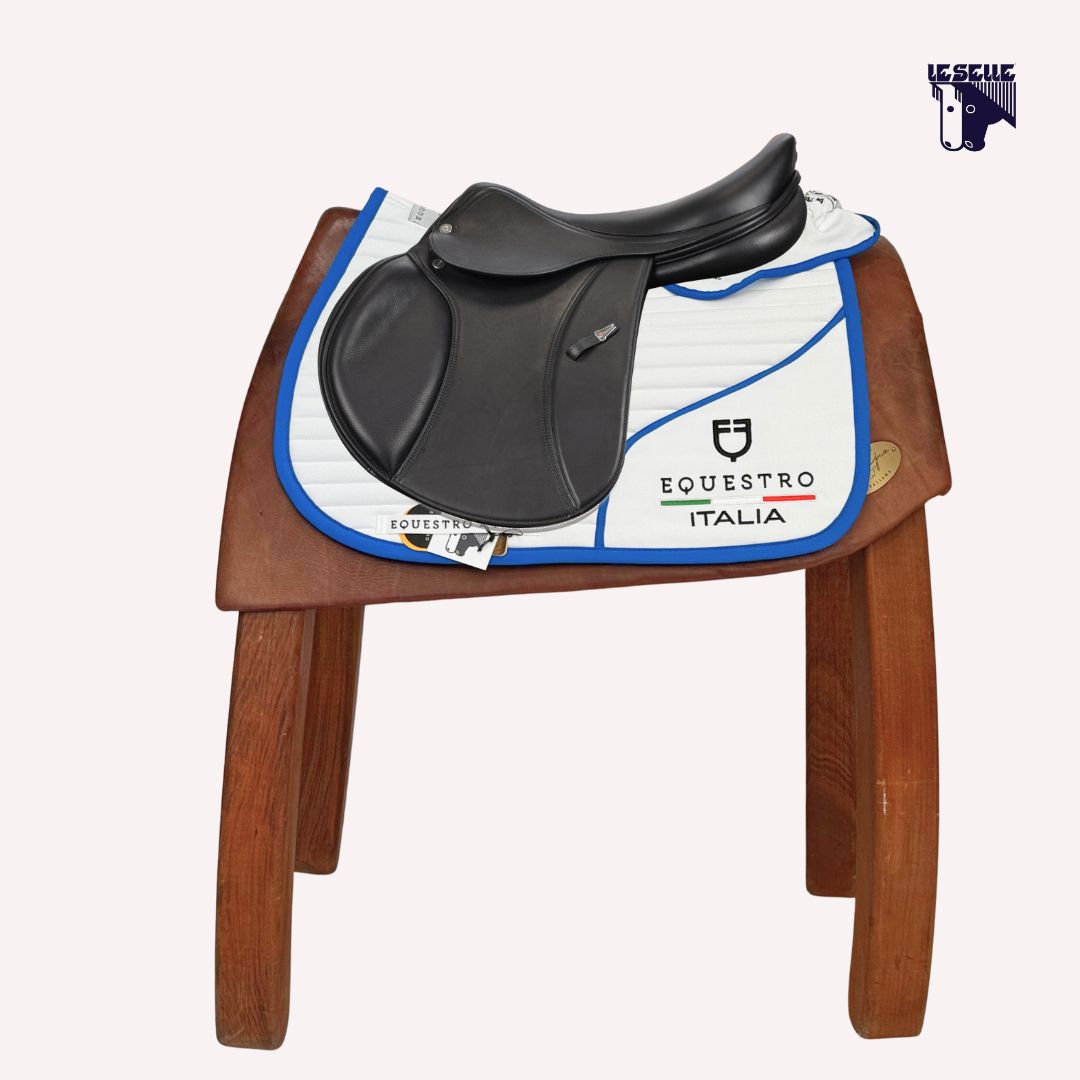 SOTTOSELLA E CUFFIETTA EQUESTRO X FISE PONY  - BIANCO