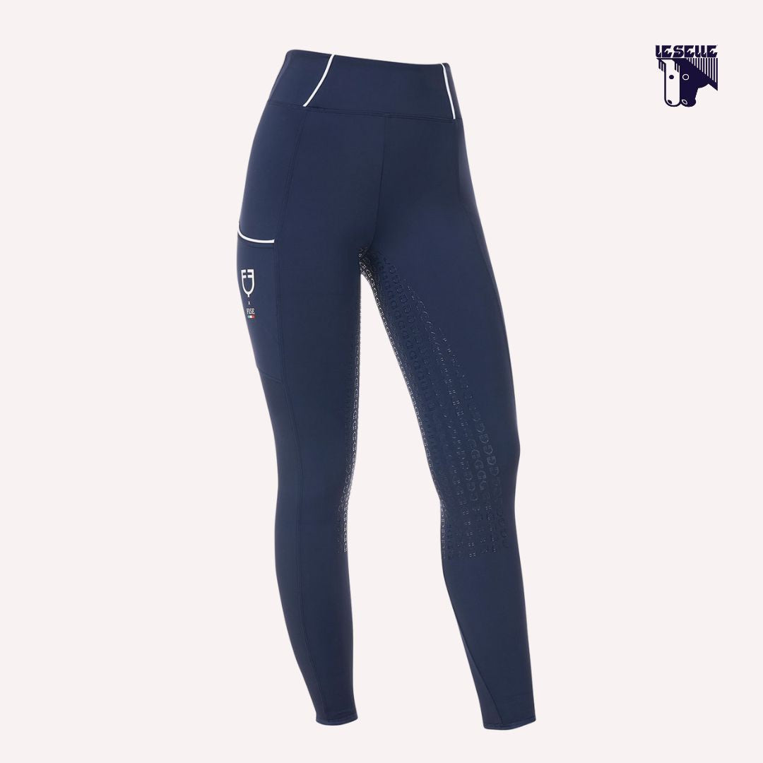 LEGGINGS EQUESTRO X FISE - BLU