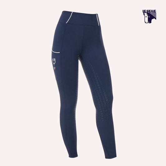 LEGGINGS EQUESTRO X FISE - BLU