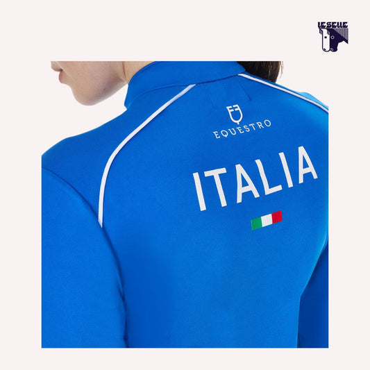 TRAINING TOP EQUESTRO X FISE - AZZURRO SAVOIA