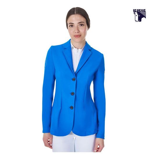 GIACCA DA CONCORSO EQUESTRO X FISE - AZZURRO SAVOIA
