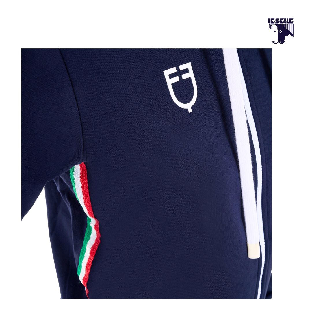 FELPA EQUESTRO X FISE - BLU