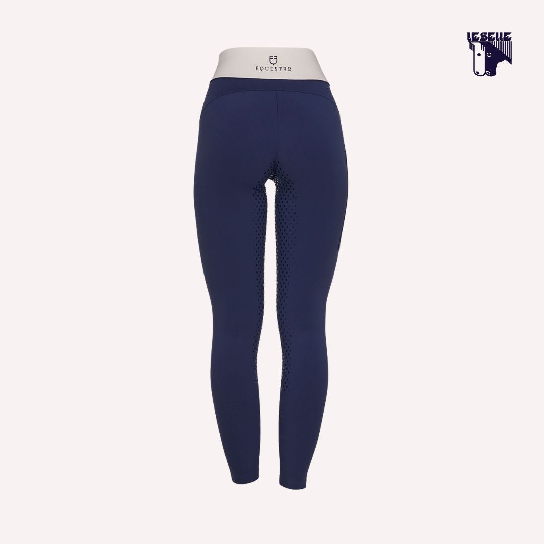 LEGGINGS EQUESTRO - BLU