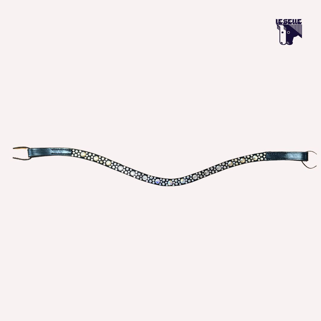FRONTALINO SILVERLINE TACK - CRYSTAL AB