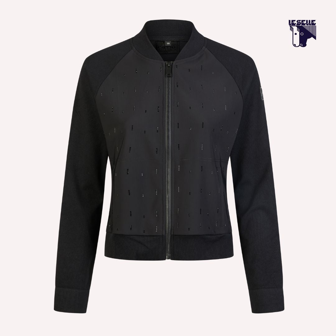 PIKEUR KNIT BLOUSE - NERO