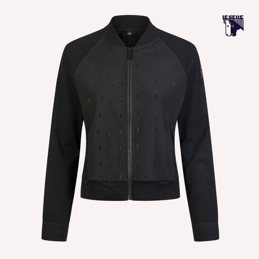 PIKEUR KNIT BLOUSE - NERO