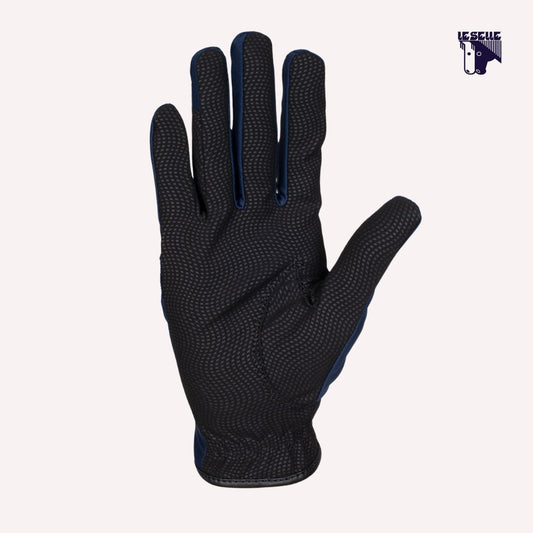 GUANTI UNISEX IN TESSUTO TECNICO EQUESTRO - BLU