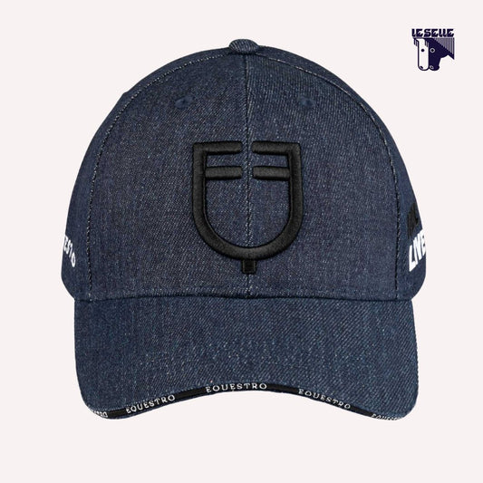 CAPPELLINO UNISEX BASEBALL EQUESTRO - DENIM