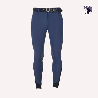 PANTALONI GRIP AL GINOCCHIO EQUESTRO PER FISE - BLU