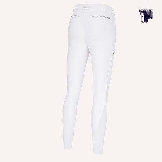 PANTALONE PIKEUR CEELINA FULL GRIP - BIANCO