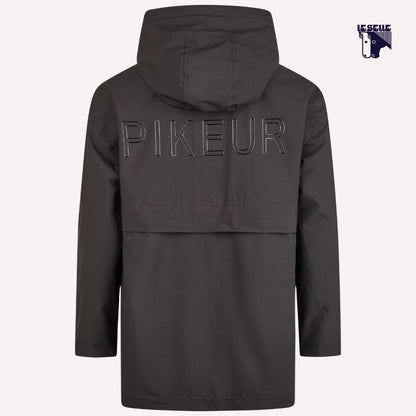 PIKEUR PONCHO RAIN ZIP - NERO
