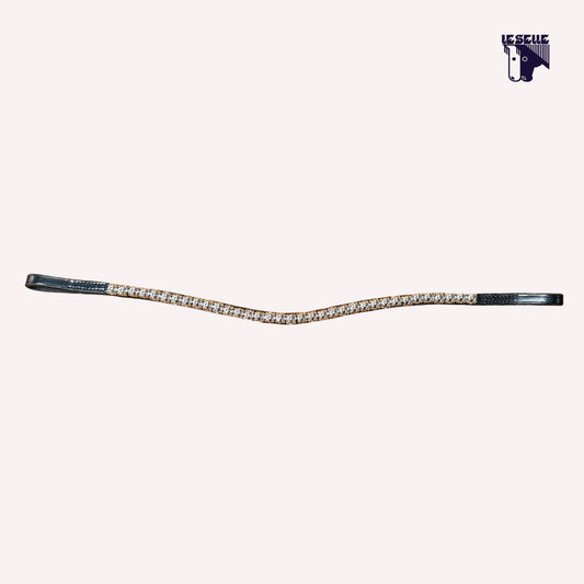 FRONTALINO SILVERLINE TACK - PERLE ARGENTO
