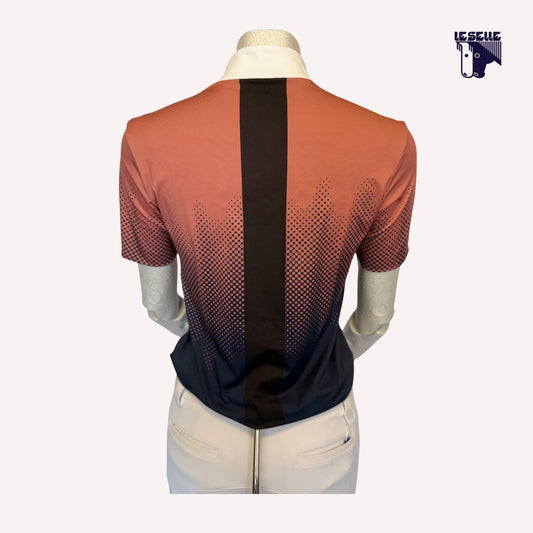POLO DA GARA ANIMO - MATTONE/BLU
