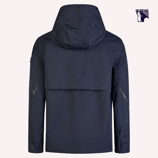 GIACCA IMPERMEABILE THE CORE PIKEUR - BLU NAVY