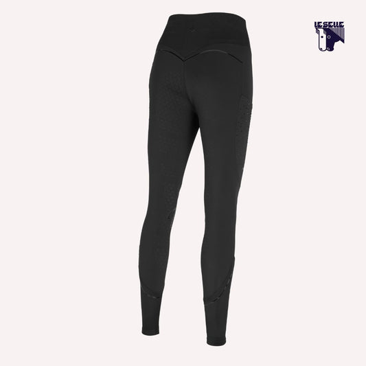 LEGGINGS PIKEUR YELLA - NERO
