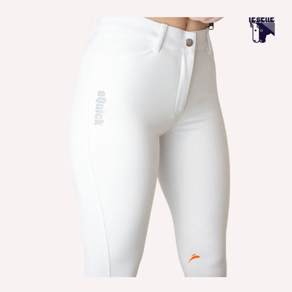 PANTALONI VENERE EQUICK - BIANCO