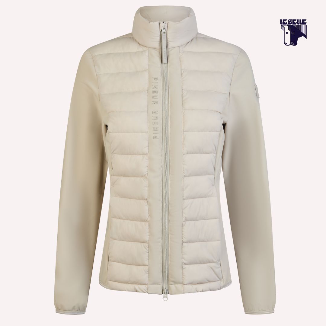 PIUMINO PIKEUR HYBRID - BEIGE