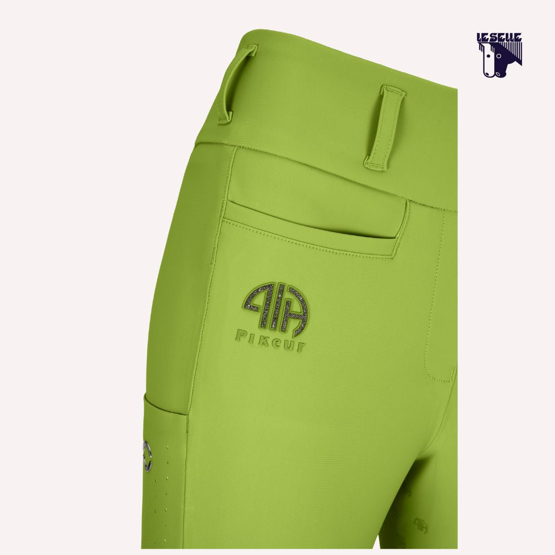 LEGGINGS PIKEUR LINNETT - LIME