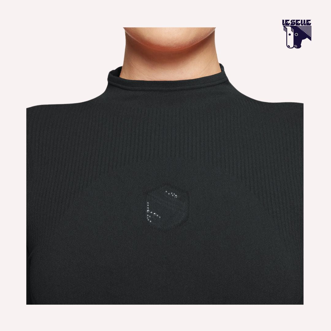 MAGLIA ALICIA TURTLE NECK SAMSHIELD - BLU