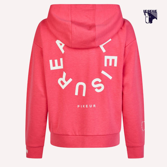 FELPA PIKEUR HOODY - FUXIA