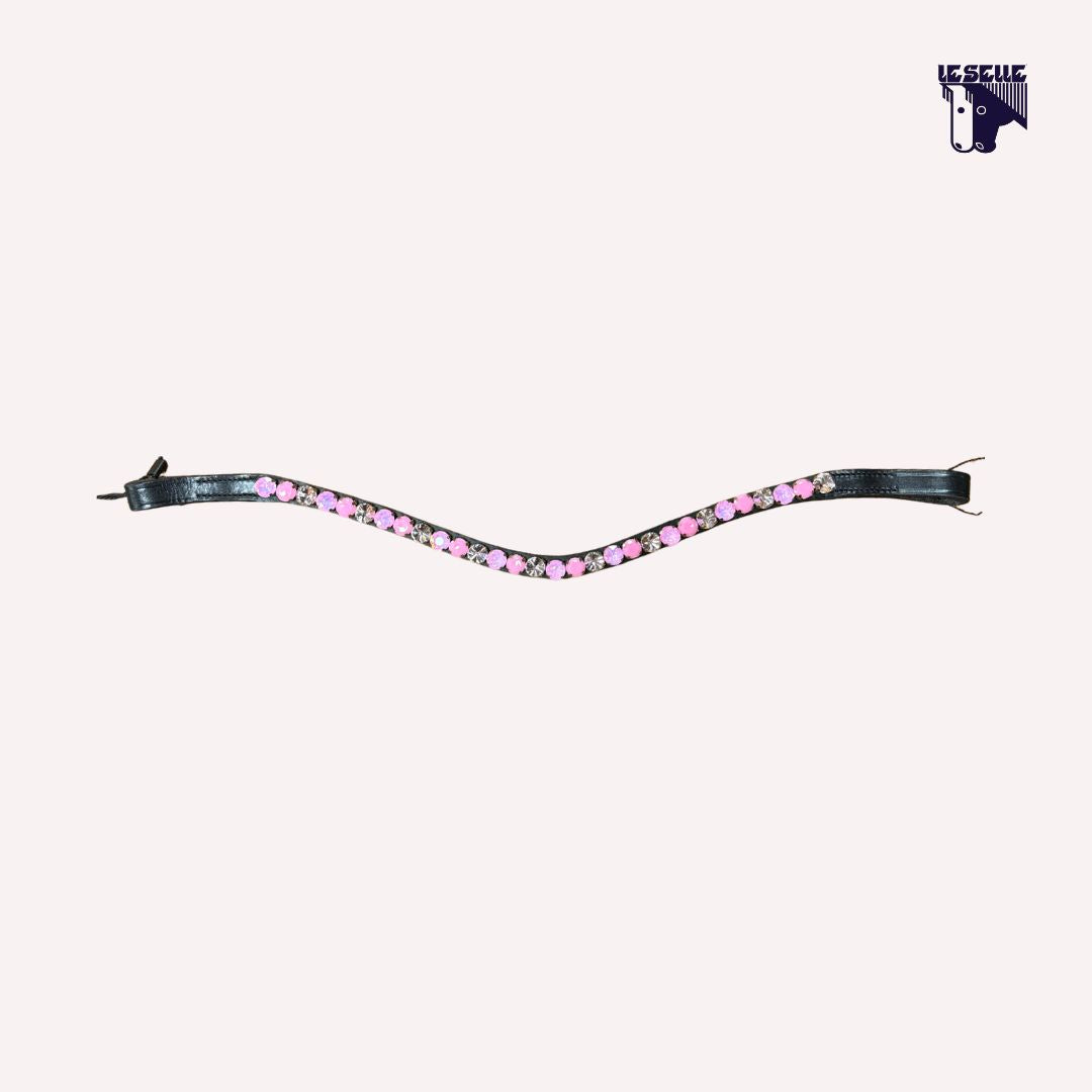 FRONTALINO SILVERLINE TACK - ROSA BUBBLE SHADOW