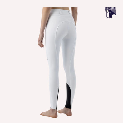 PANTALONI  CRYSTALEF EQUILINE - BIANCO
