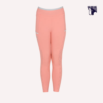LEGGINGS BAMBINA CON DECORAZIONI FLOREALI EQUESTRO - FLOREALE