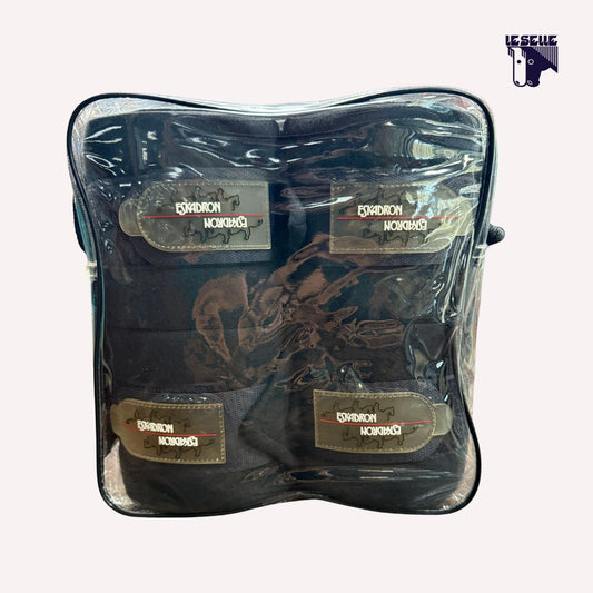 FASCE DA LAVORO IN PILE SET 4 PZ ESKADRON - BLU