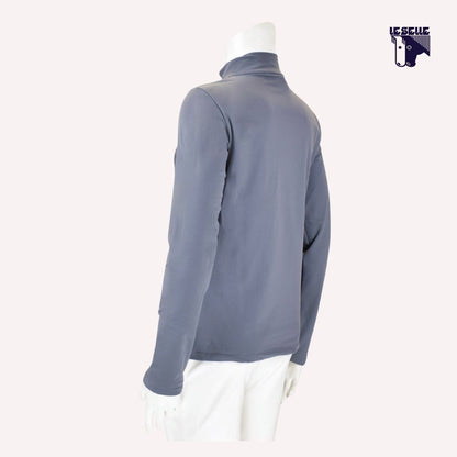 POLO TECNICA JERSEY FLEECE CAVALLERIA TOSCANA - GRIGIO