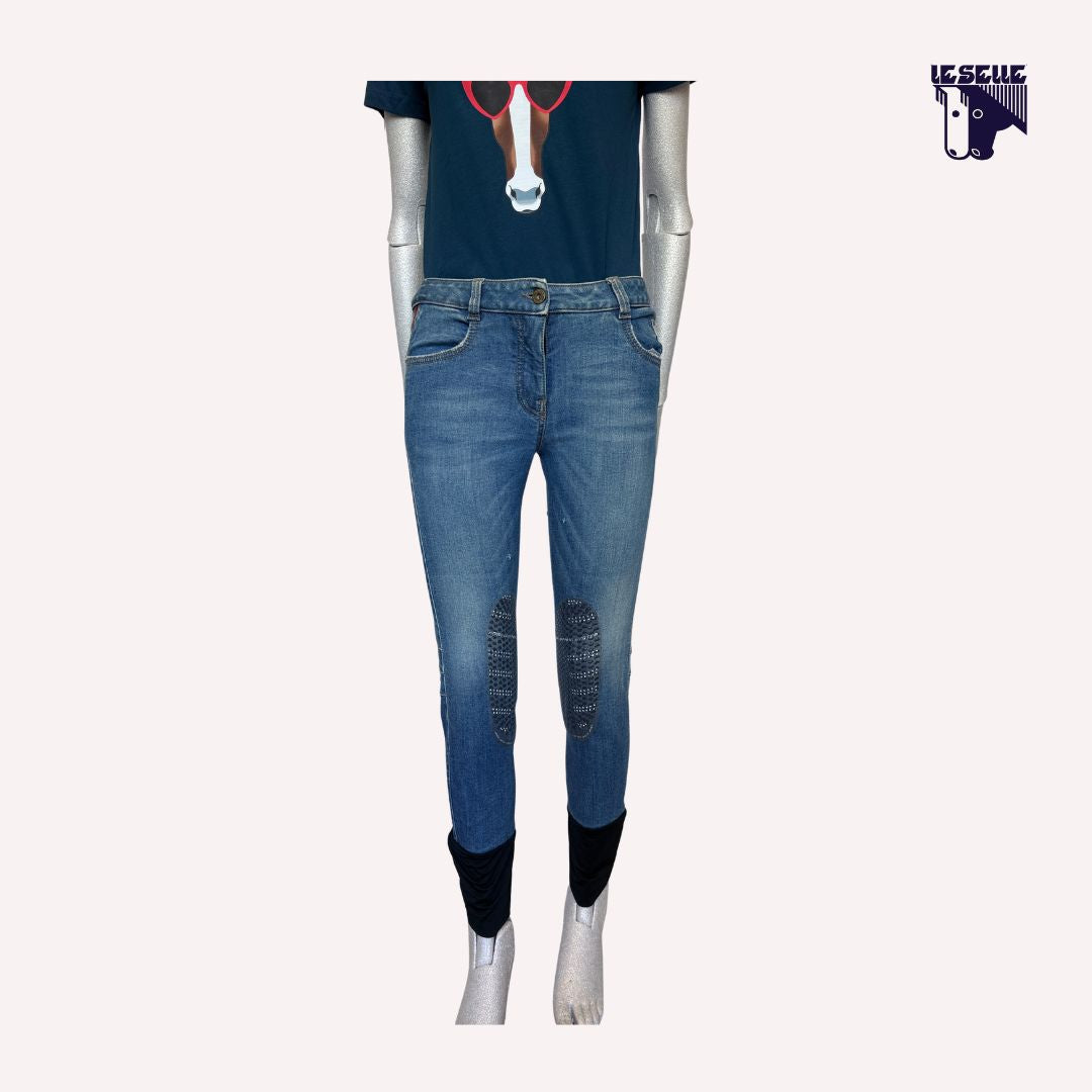 JEANS GRIP AL GINOCCHIO ANIMO - DENIM