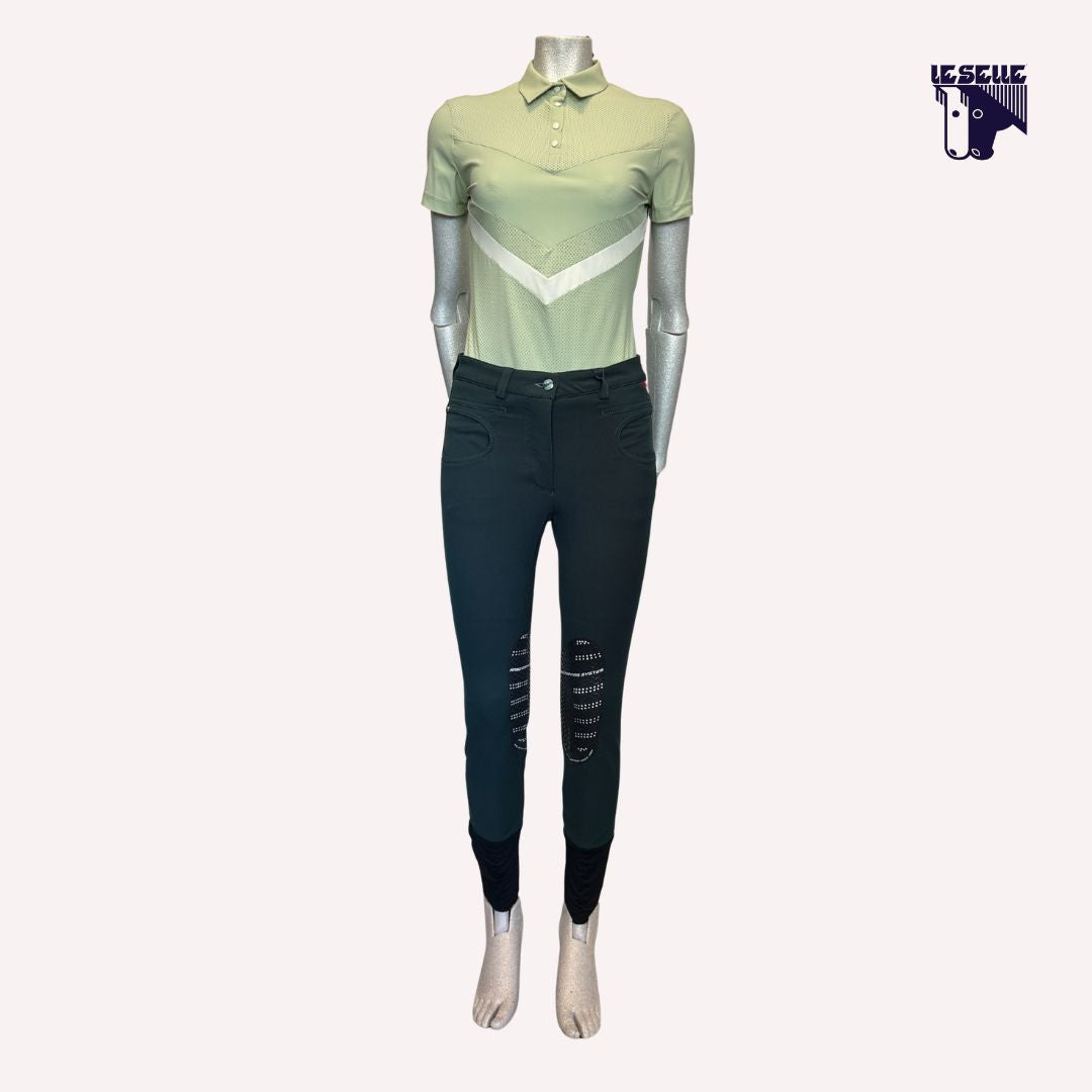 PANTALONI GRIP AL GINOCCHIO ANIMO - VERDE