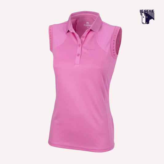 POLO PIKEUR SPORTS SLEEVELESS - ROSA