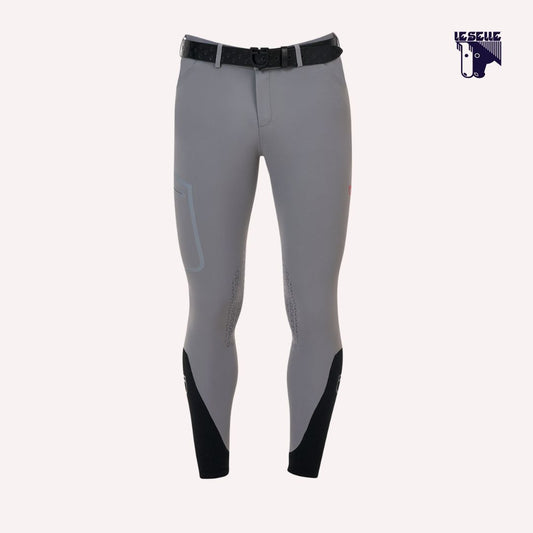 PANTALONI SLIM FIT EQUESTRO RIDERTECHNOLOGY - GRIGIO