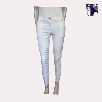 PANTALONE NADA DA GARA GRIP AL GINOCCHIO ANIMO - BIANCO