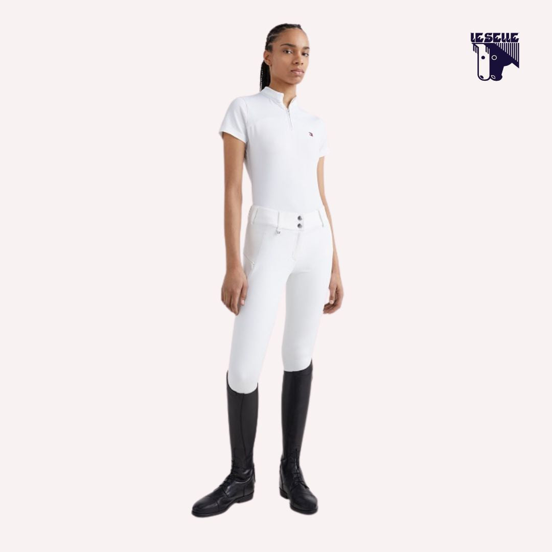 POLO FRESH AIR DA CONCORSO TOMMY HILFIGER - BIANCO
