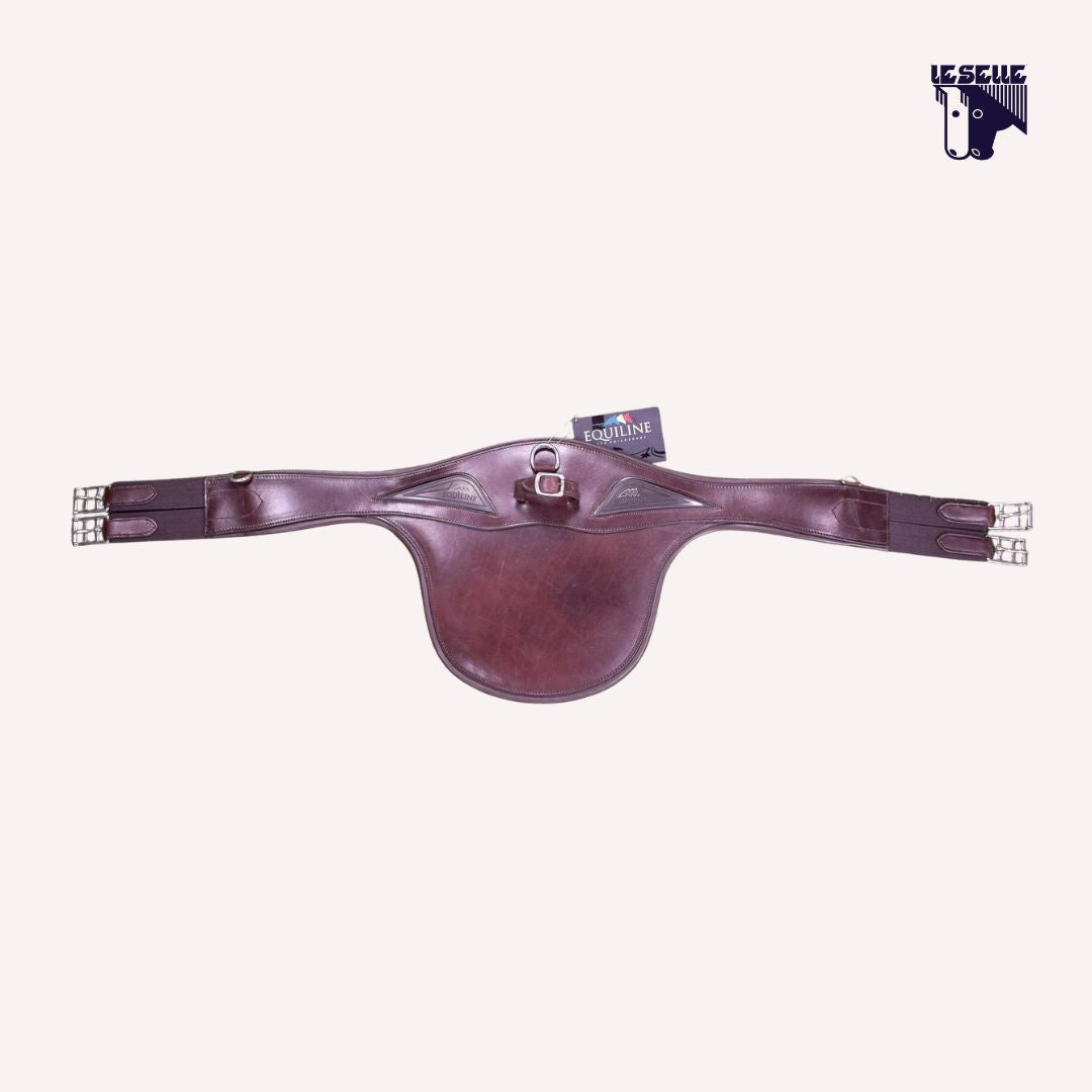 EQUILINE BROWN STUD PROTECTION GIRTH
