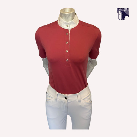 POLO DA GARA ANIMO - ROSA ANTICO