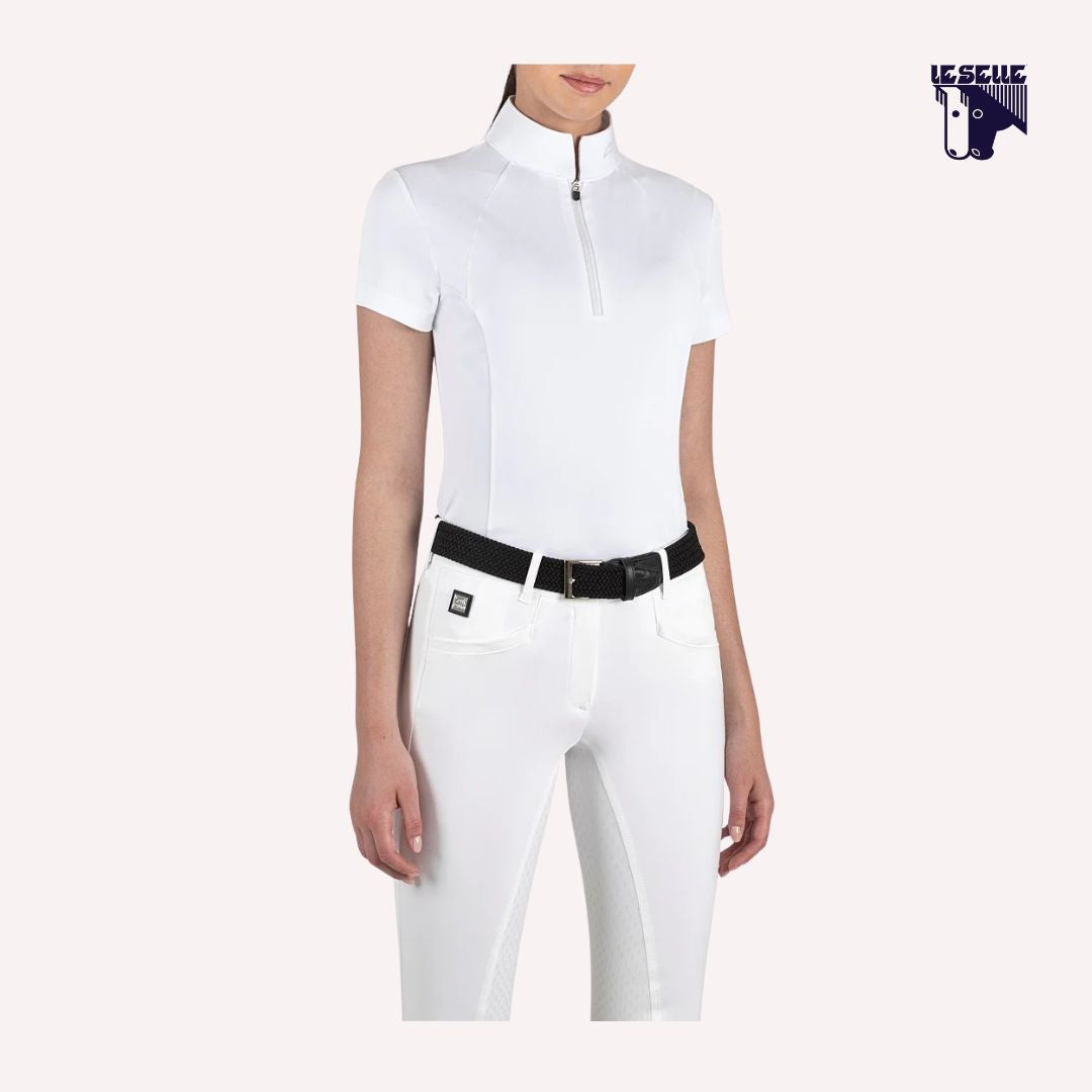 POLO CILENEC DA COMPETIZIONE EQUILINE - BIANCO