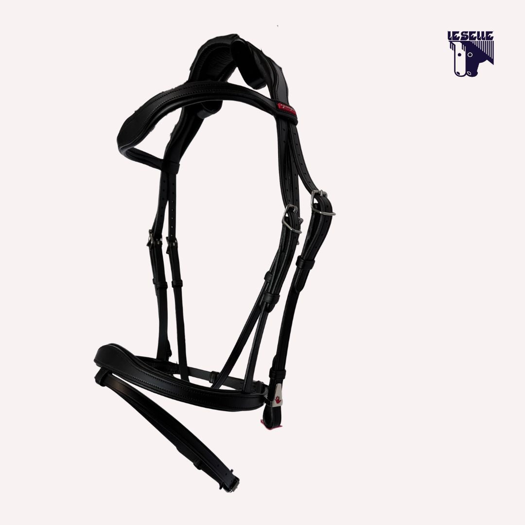 TESTIERA FLASH ANATOMICA CON SOPRACAPO ERGONOMICO EQUIPE - NERO
