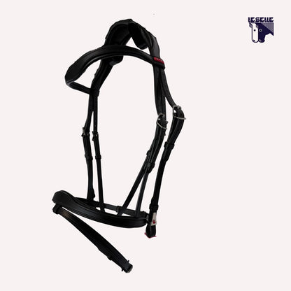TESTIERA FLASH ANATOMICA CON SOPRACAPO ERGONOMICO EQUIPE - NERO