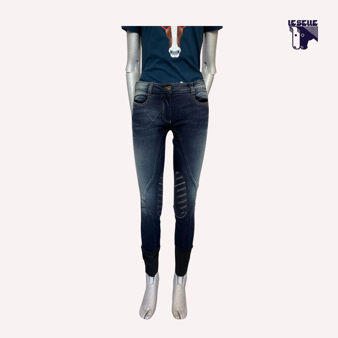 JEANS GRIP AL GINOCCHIO ANIMO - DENIM