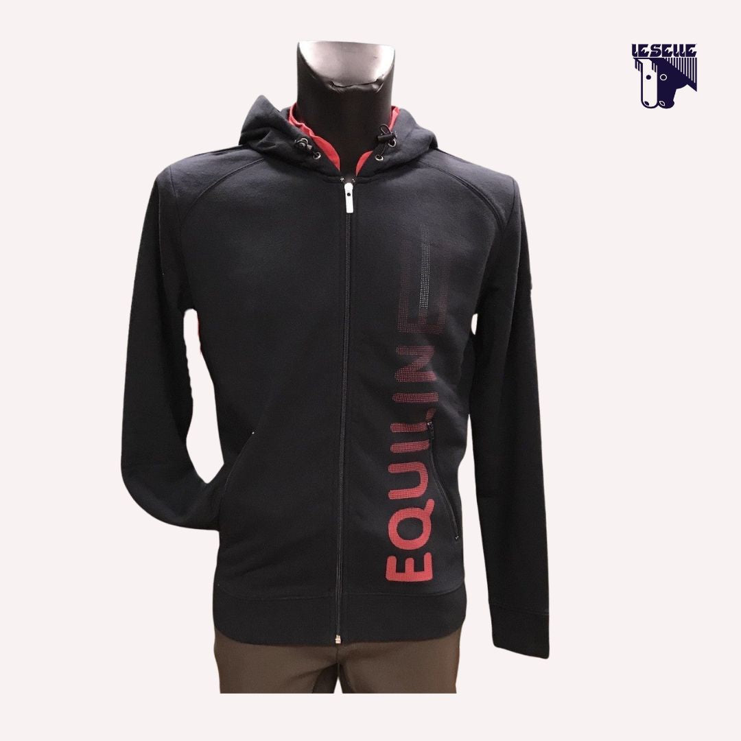 FELPA GRANATO EQUILINE - BLU
