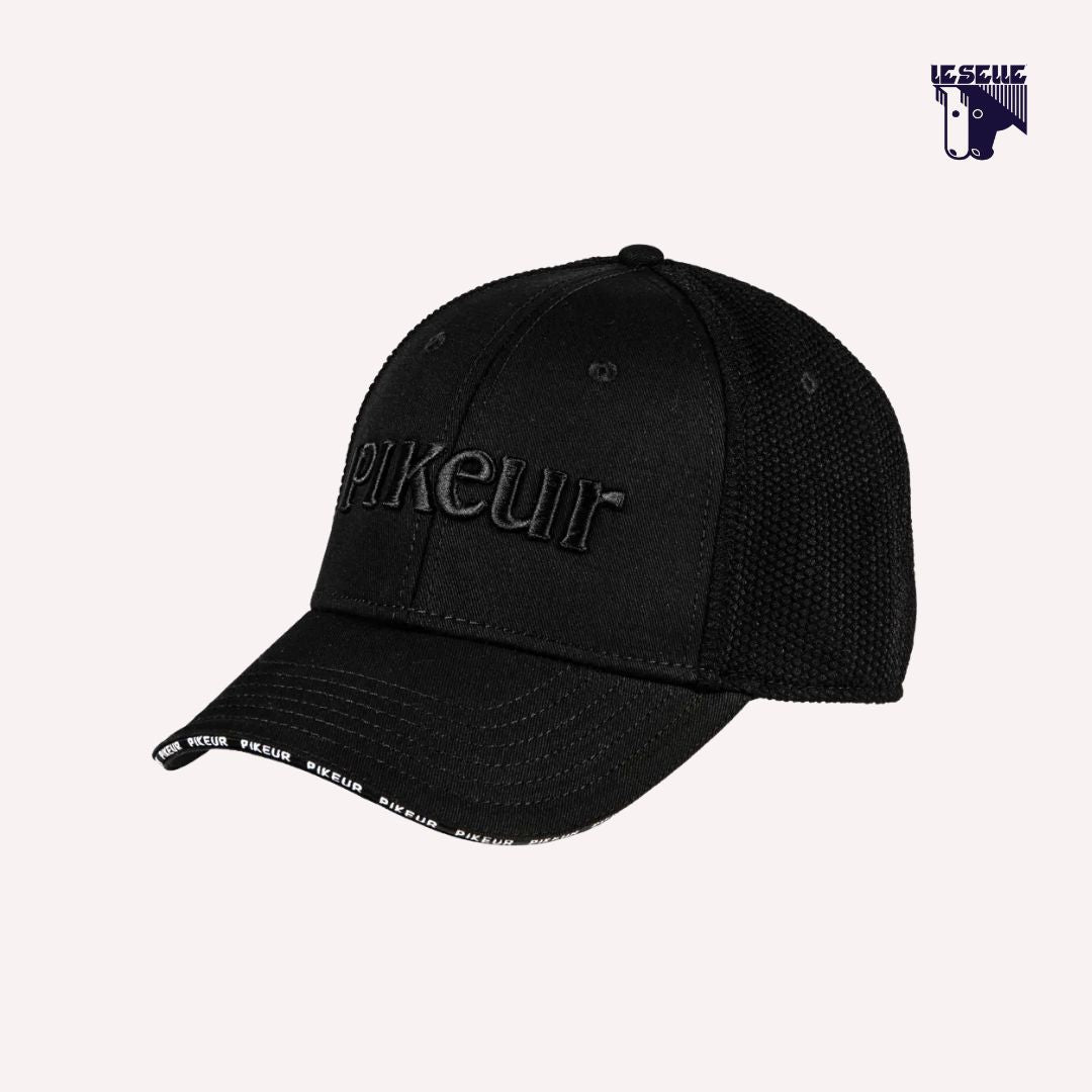 CAPPILLINO MESH PIKEUR - NERO