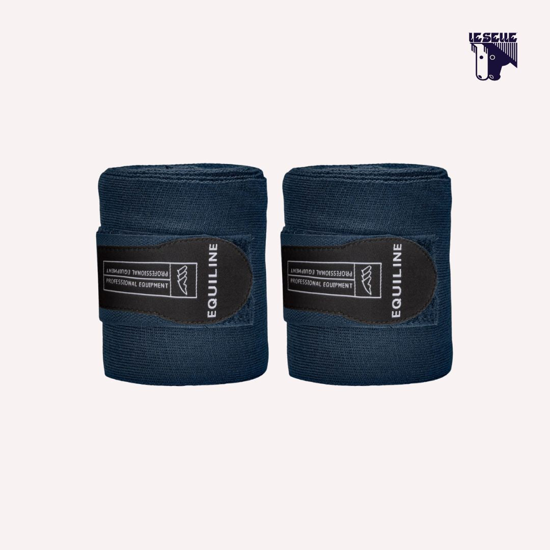 FASCE DA RIPOSO SET 2PZ EQUILINE - BLU