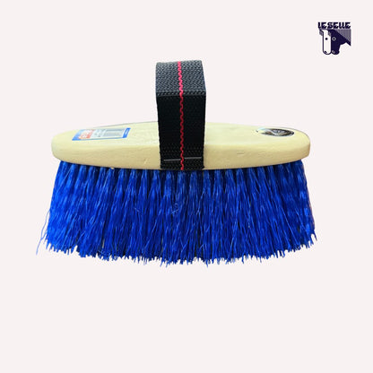 BRUSCA SETOLE ALTE UMBRIA EQUITAZIONE - BLU/GIALLO