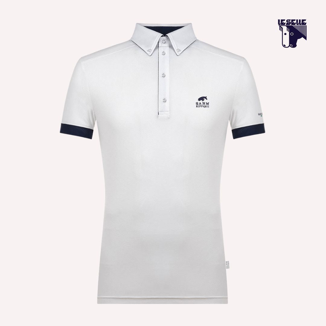 POLO JACK DA GARA SARM HIPPIQUE - BIANCO