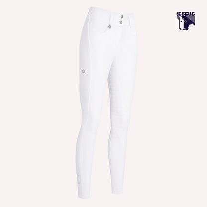 PANTALONI PIKEUR AMIA - BIANCO