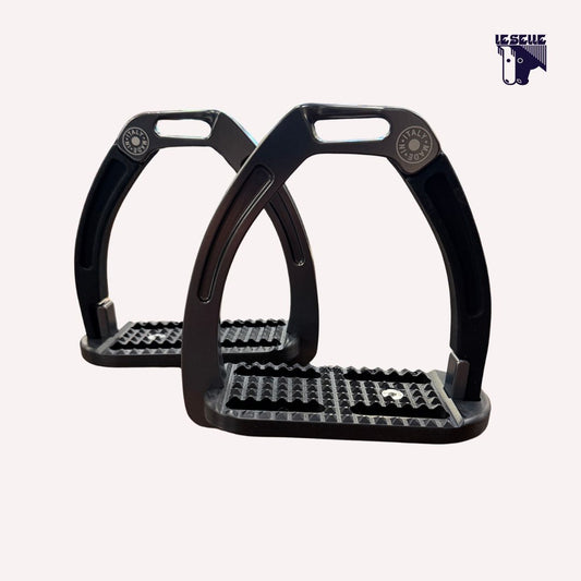 STAFFA DI SICUREZZA EQUIPE - TITANIO/NERO